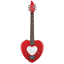 Daisy Rock Debutante Heartbreaker Short Scale Electric Guitar  (Red Hot Red)