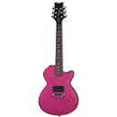 Daisy Rock - Rock Candy Petite Short Scale Left Handed Electric Guitar - Atomic Pink