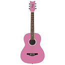 Daisy Rock Junior Miss Acoustic Short Scale Guitar - Bubblegum