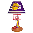 GuideCraft NBA -  Lakers Table Lamp