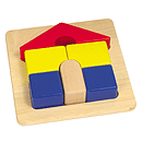 GuideCraft Primary Puzzle - House