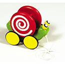 GuideCraft Pull Along Animal Friends, Snail