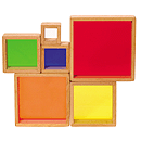 GuideCraft Stacking Rainbow Pyramid