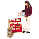 GuideCraft 2 Sided Canvas Book Display
