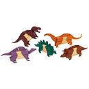 GuideCraft Block Mates - Dinosaur