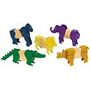 GuideCraft Block Mates - Safari