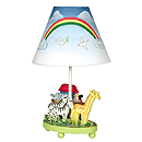 GuideCraft Noah's Ark Table Lamp