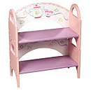 GuideCraft Tea Party Stacking Bookshelves