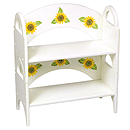 GuideCraft Sunflower Stacking Bookshelves