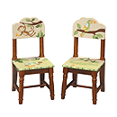 GuideCraft Papagayo Extra Chairs (Set of 2)