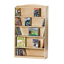 GuideCraft Single-Sided Bookcase - 60" H