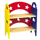 GuideCraft Moon & Stars Stacking Bookshelves
