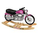 KidKraft Harley-Davidson Pink Softail Rocker