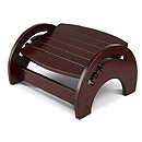 KidKraft Adjustable Stool for Nursing - Cherry