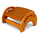 KidKraft Adjustable Stool for Nursing - Honey