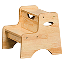 KidKraft Two Step Stool - Natural