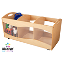 KidKraft See Thru Bins - Natural