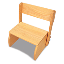 KidKraft Large Flip Stool - Natural