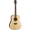 Luna Gypsy Muse Celtic Knot Rosette Acoustic Guitar