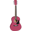 J. Reynolds 36" 3/4-size Acoustic Guitar - Pink