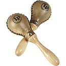 Latin Percussion Miniature Rawhide Maracas - 1 Pair
