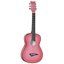 Dean Playmate JT 34" 3/4-Size Student Acoustic Guitar - Pink Burst