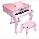Schoenhut 30 Key Fancy Baby Grand - Pink