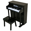 Schoenhut 25 Key Traditional Spinet - Black
