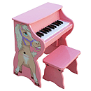 Schoenhut 25 Key Horse with Bench